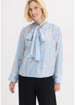 Femme bonprix Chemisiers|Tunique en satin fin