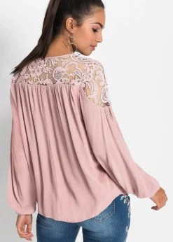 bonprix Tunique en viscose fluide|Femme Chemisiers