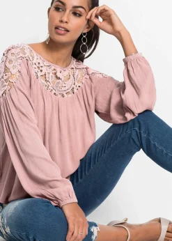 bonprix Tunique en viscose fluide|Femme Chemisiers