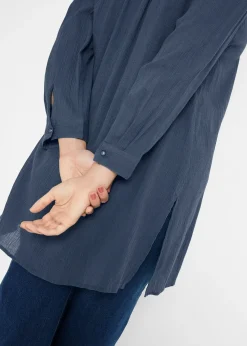 Femme bonprix Chemisiers|Tunique longue en coton