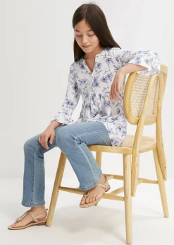 Enfant bonprix Vêtements Enfant|Filles 9-16 Ans·T-Shirts & Chemisiers|Tunique longue en viscose mélangée