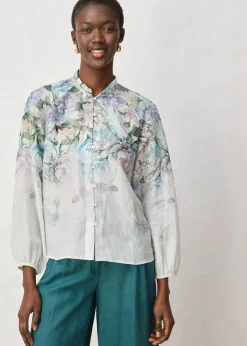 bonprix Tunique-blouse en ramie rafraîchissante|Femme Premium|Chemisiers