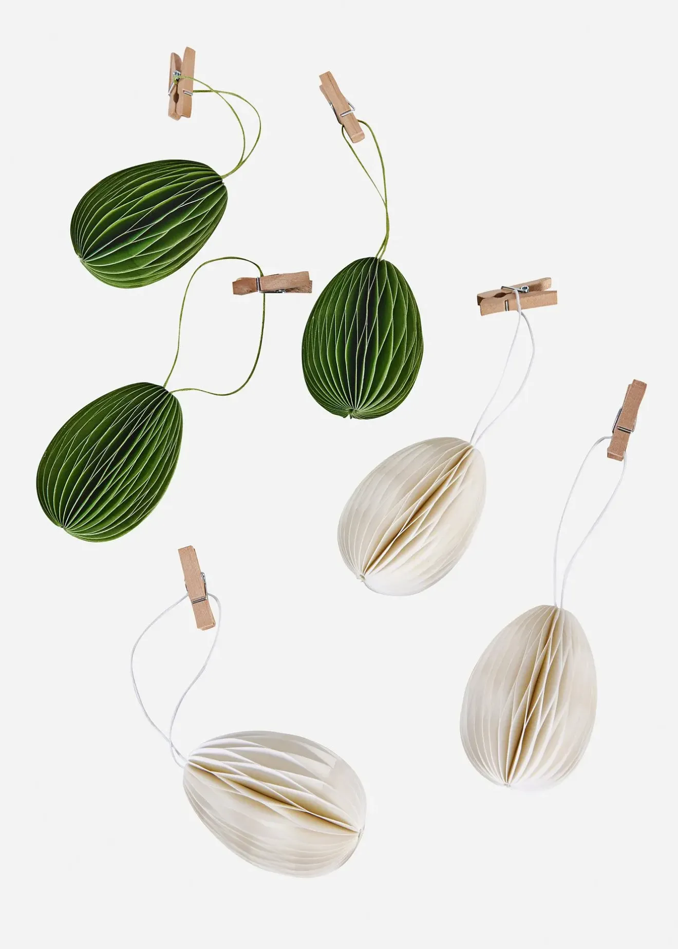 bonprix Décoration Murale|Accessoires Déco|Œufs en papier à suspendre (6 pces)