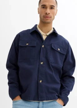 bonprix Veste ample de mi-saison en twill|Homme Vestes