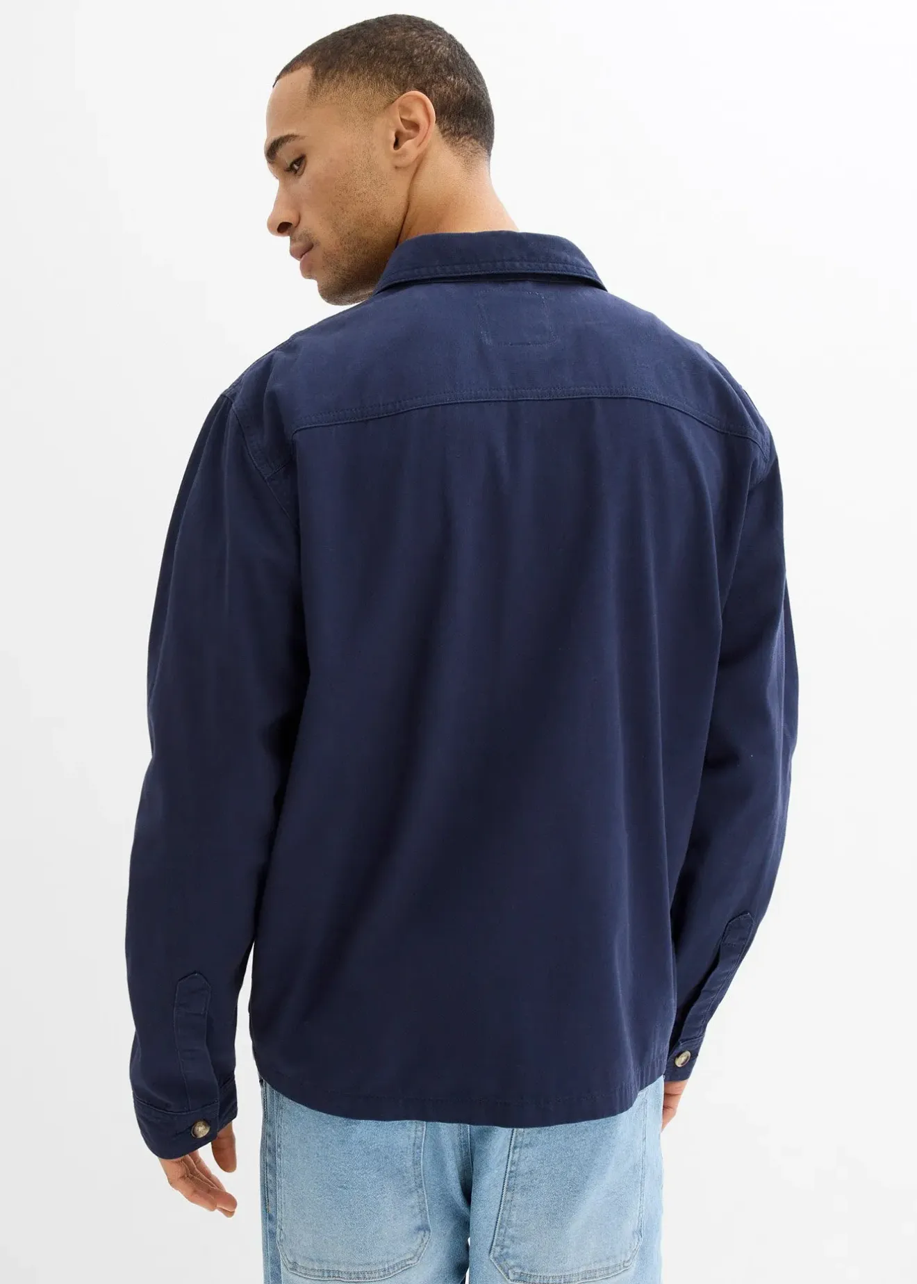 bonprix Veste ample de mi-saison en twill|Homme Vestes