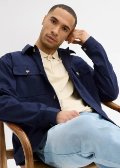 bonprix Veste ample de mi-saison en twill|Homme Vestes