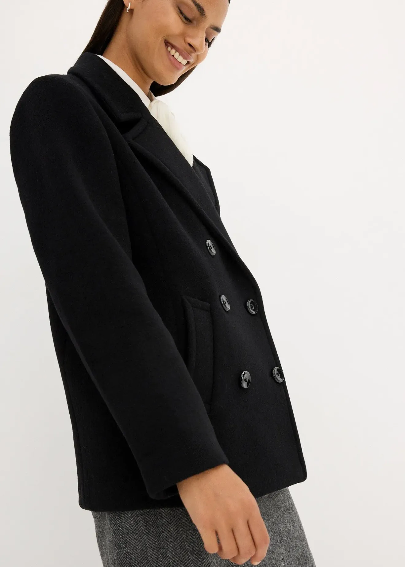 Femme bonprix Premium|Vestes & Manteaux|Veste caban