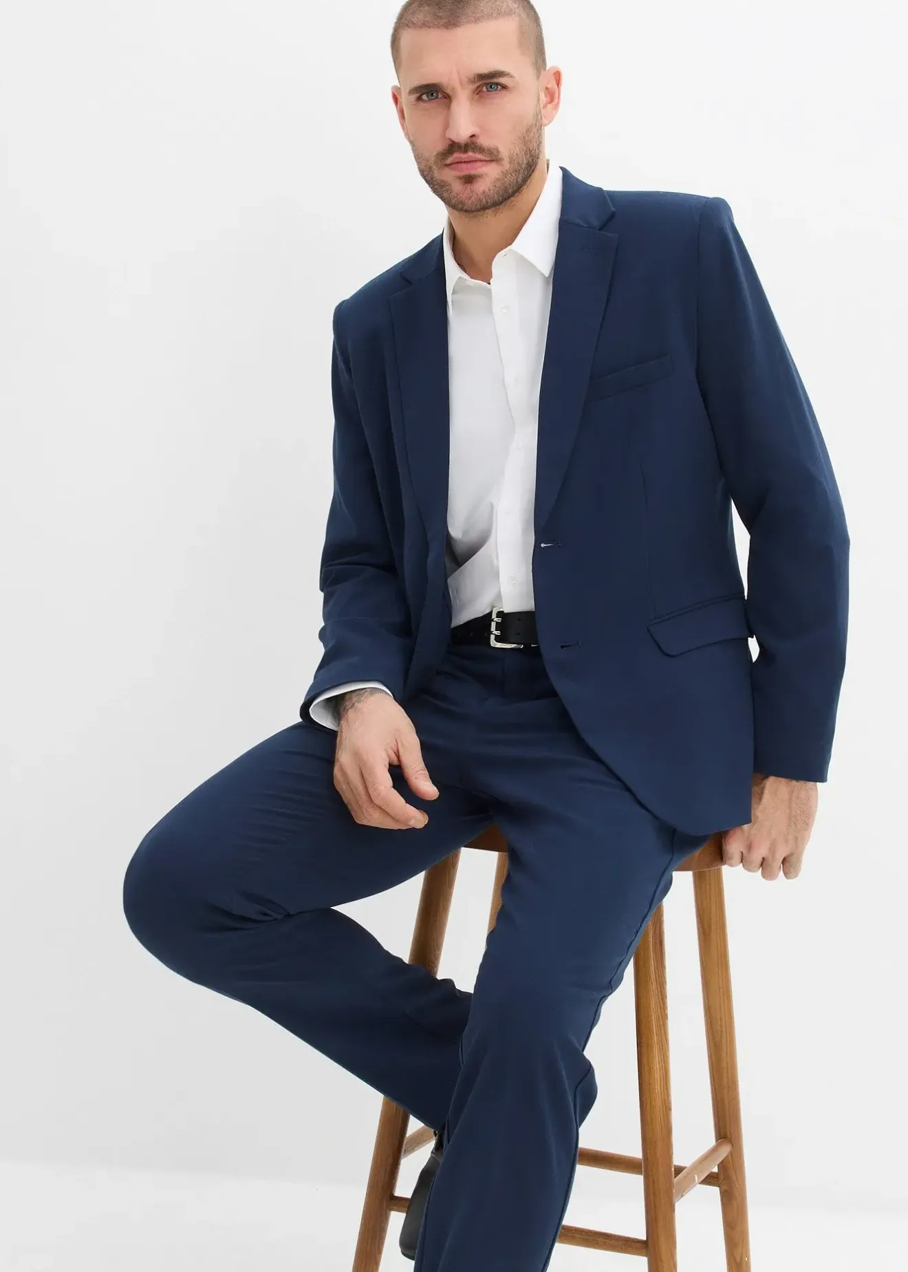 bonprix Veste de costume extensible, coupe moderne|Homme Costumes