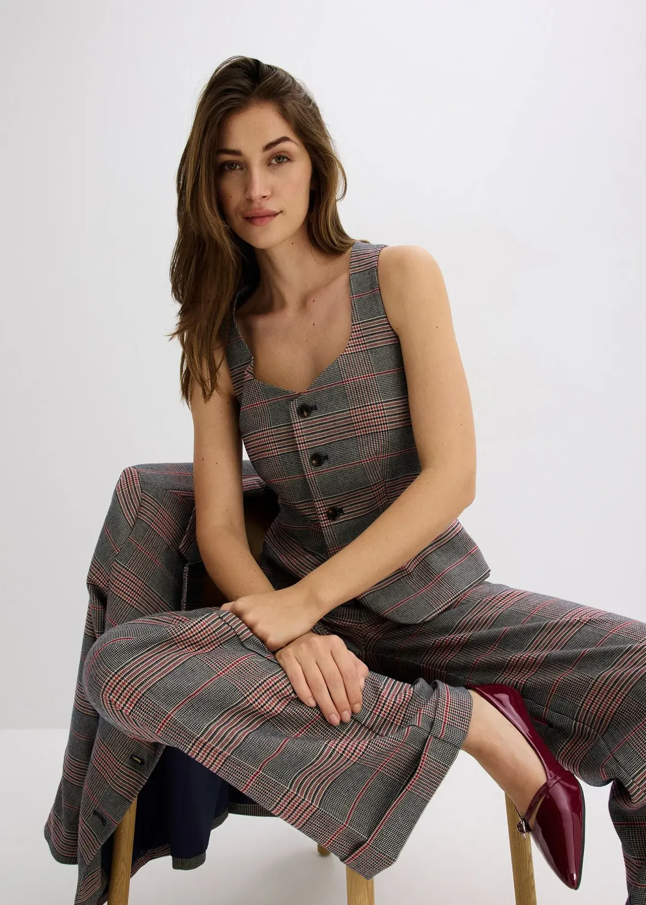 Femme bonprix Vestes & Manteaux|Veste de costume sans manches