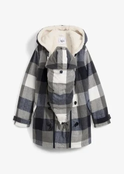 Femme bonprix Femme Enceinte|Veste de grossesse et de portage en laine avec doublure peluche