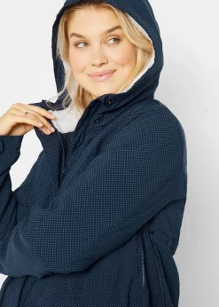 Femme bonprix Femme Enceinte|Veste de grossesse et de portage 3en1 avec doublure peluche