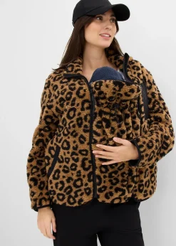 Femme bonprix Femme Enceinte|Veste de grossesse et de portage en sherpa