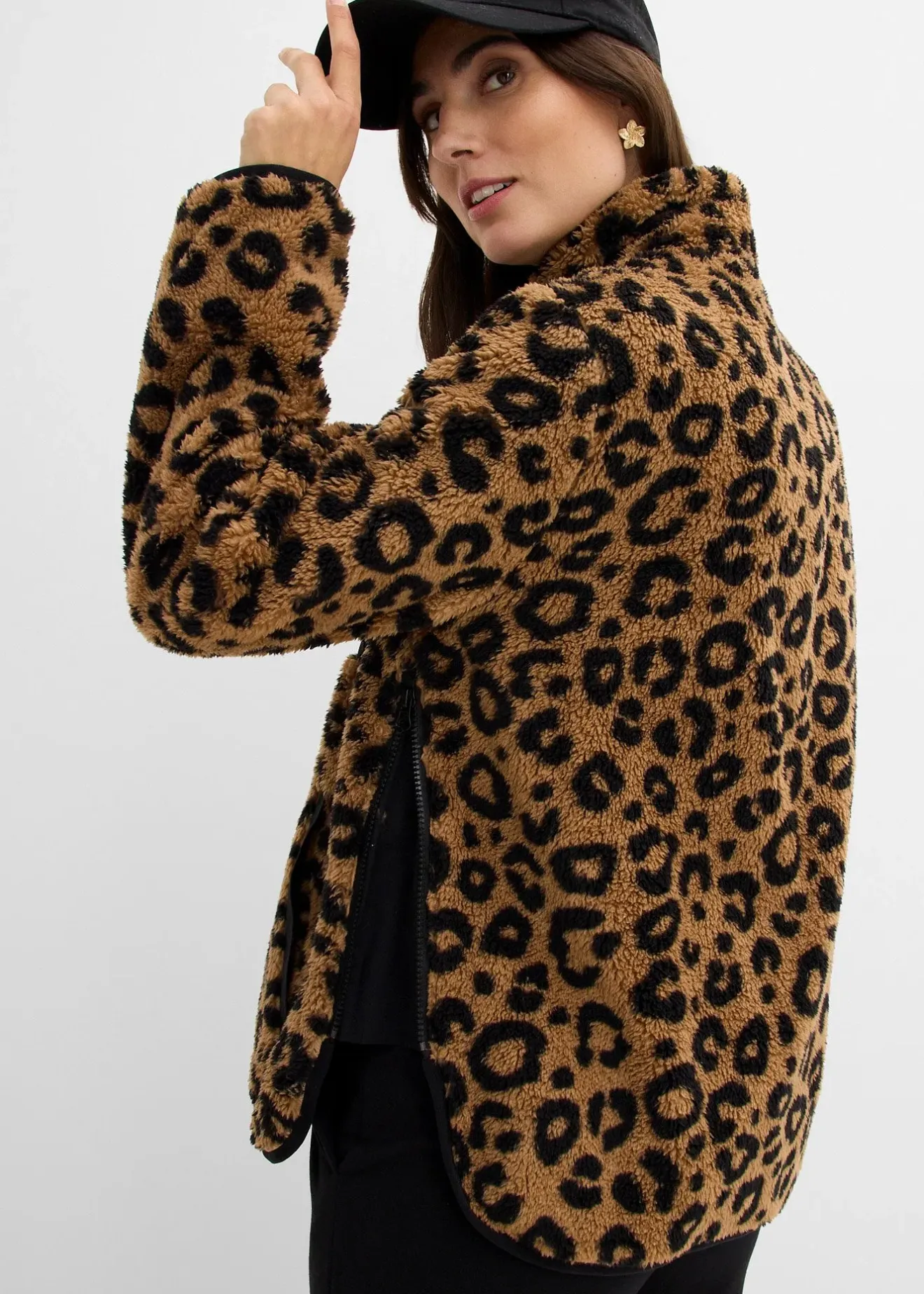 Femme bonprix Femme Enceinte|Veste de grossesse et de portage en sherpa