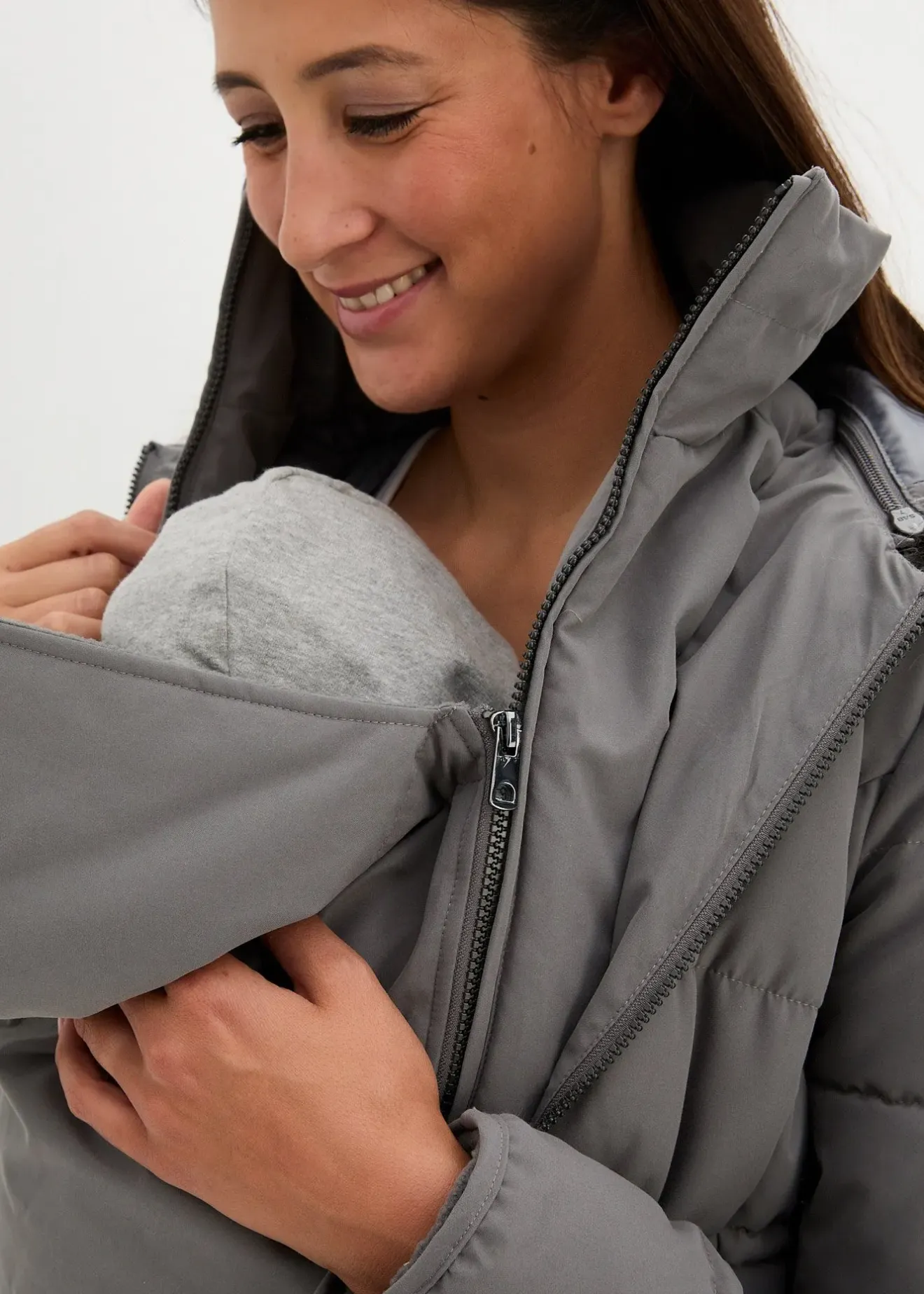 Femme bonprix Femme Enceinte|Veste de grossesse/de portage, matelassée