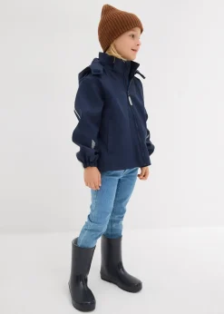 bonprix Veste de pluie thermique à capuche amovible et détails réfléchissants|Enfant Vêtements Enfant|Garçons 2-8 Ans·Vestes Outdoor