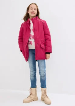 Enfant bonprix Vêtements Enfant|Filles 9-16 Ans·Vestes Outdoor|Veste de ski imperméable à capuche amovible et réflecteurs