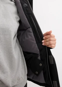 Femme bonprix Vêtements De Plein Air|Vêtements De Sport|Veste de ski imperméable avec pare-neige