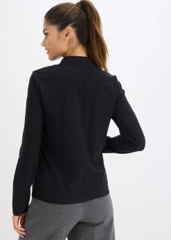 bonprix Veste de sport chaude à séchage rapide, demi-zip|Femme Vêtements Thermiques|Vêtements De Sport
