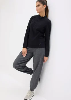 bonprix Veste de sport chaude à séchage rapide, demi-zip|Femme Vêtements Thermiques|Vêtements De Sport