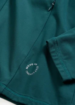 Femme bonprix Vêtements Thermiques|Vêtements De Sport|Veste de sport chaude à séchage rapide, demi-zip