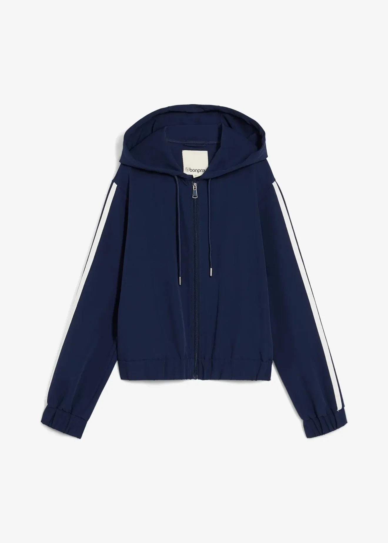 bonprix Veste de survêtement à rayures sportives|Femme Vestes & Manteaux