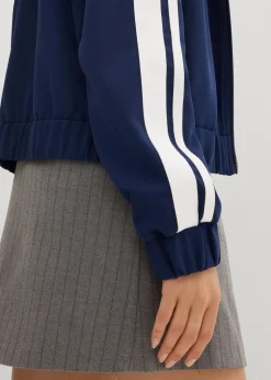 bonprix Veste de survêtement à rayures sportives|Femme Vestes & Manteaux