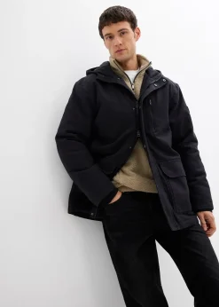 Homme bonprix Vestes|Veste d’hiver en toile robuste