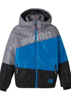 bonprix Veste d’hiver imperméable à capuche, style color block|Enfant Vêtements Enfant|Garçons 9-16 Ans·Vestes Outdoor