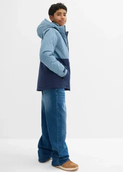 Enfant bonprix Vêtements Enfant|Garçons 9-16 Ans·Vestes Outdoor|Veste d’hiver rembourrée à capuche, style color block