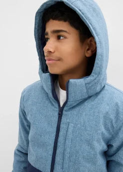 Enfant bonprix Vêtements Enfant|Garçons 9-16 Ans·Vestes Outdoor|Veste d’hiver rembourrée à capuche, style color block