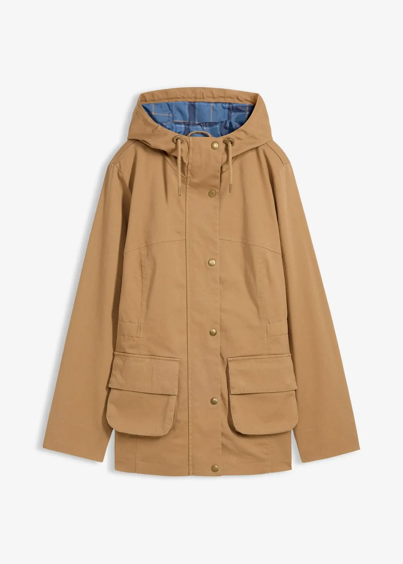 Femme bonprix Vestes & Manteaux|Veste déperlante avec doublure à carreaux