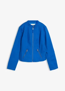 Femme bonprix Vestes & Manteaux|Veste en coton twill avec empiècements latéraux extensibles