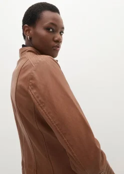 bonprix Veste en cuir nappa d’agneau|Femme Premium|Vestes & Manteaux