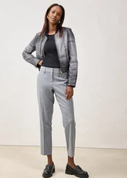 bonprix Veste en cuir nappa d’agneau|Femme Premium|Vestes & Manteaux