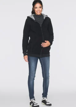 Femme bonprix Femme Enceinte|Veste 2en1 en polaire pour la grossesse avec fonction portage