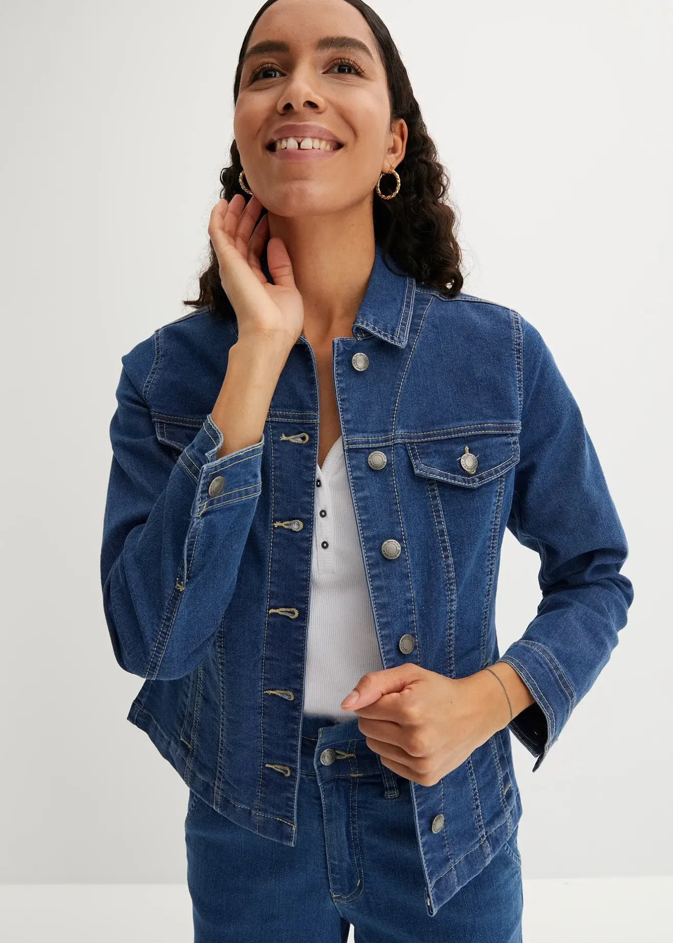 bonprix Veste en jean|Femme Vestes & Manteaux