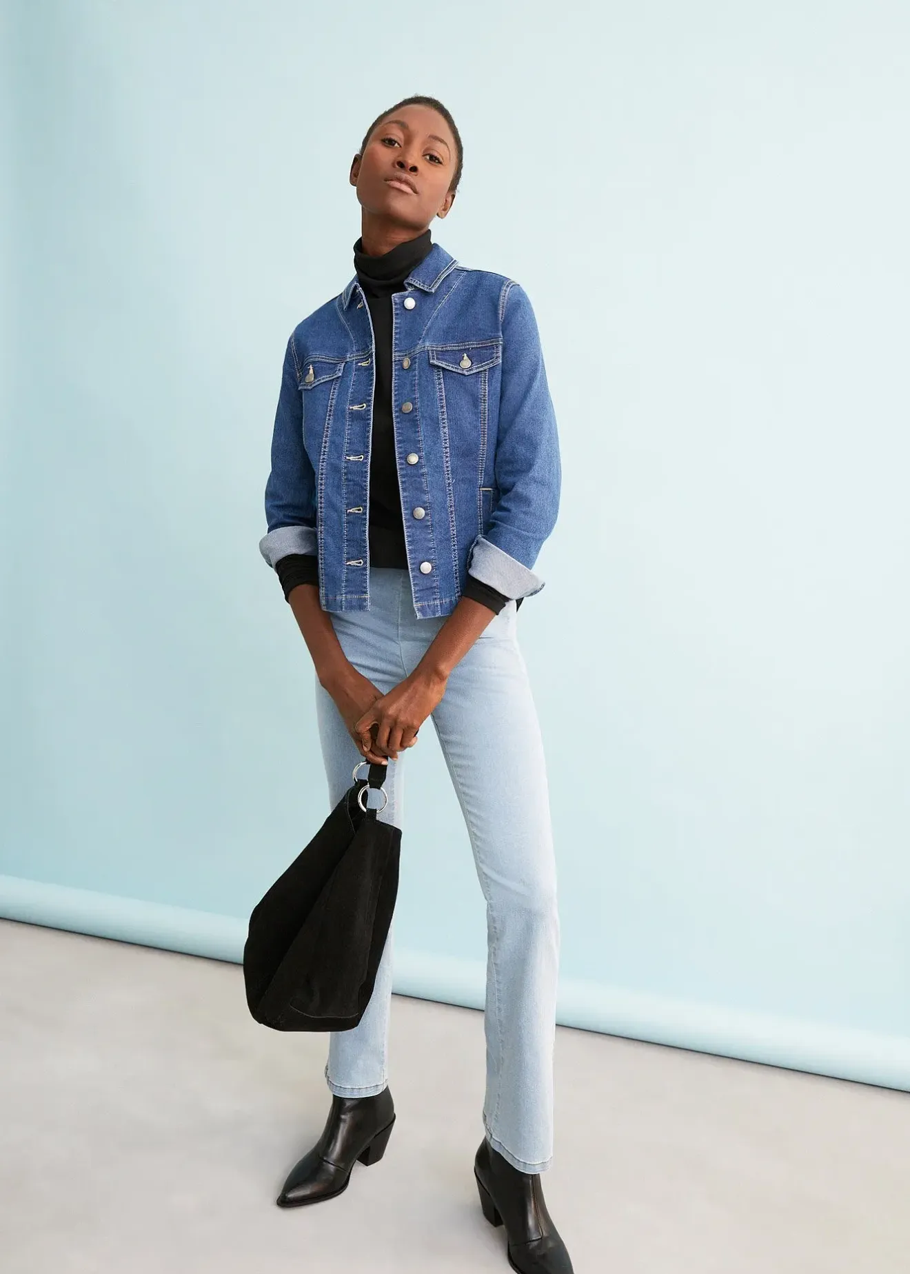 bonprix Veste en jean|Femme Vestes & Manteaux