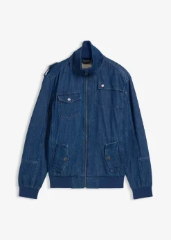 Homme bonprix Vestes|Veste en jean 100% coton