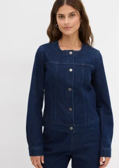bonprix Veste en jean à strass|Femme Vestes & Manteaux