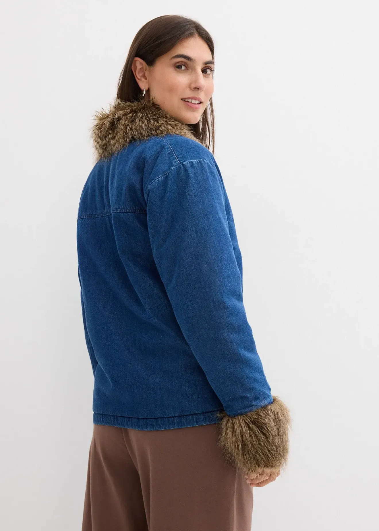 bonprix Veste en jean légèrement rembourrée|Femme Vestes & Manteaux