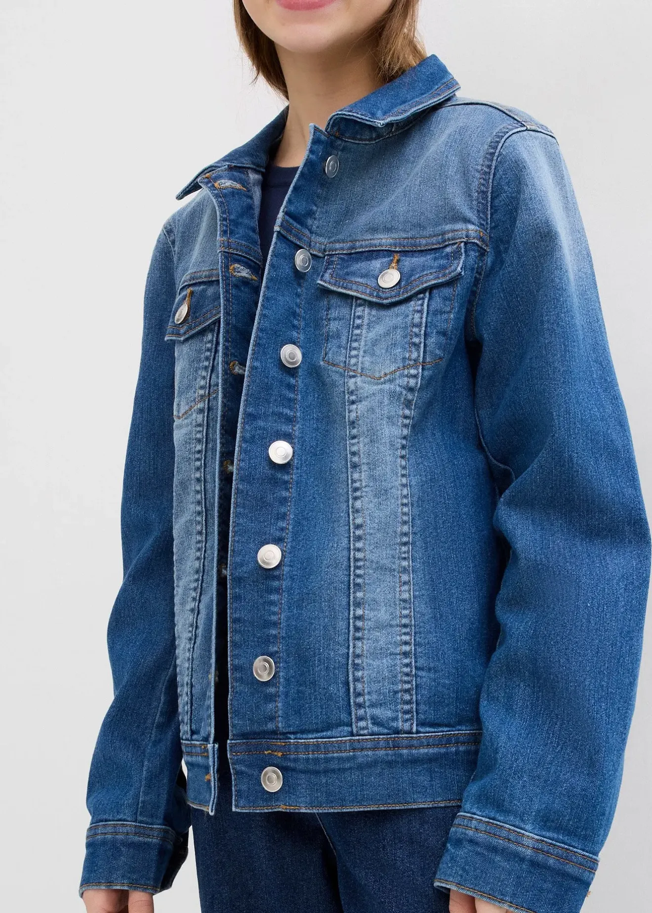 Enfant bonprix Vêtements Enfant|Filles 9-16 Ans·Vestes Outdoor|Veste en jean oversize