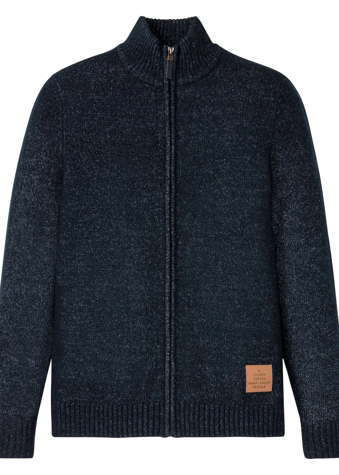 Homme bonprix Pulls & Gilets|Veste en maille à col montant