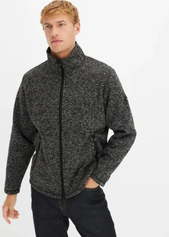 bonprix Veste en maille polaire avec doublure peluche|Homme Vêtements Thermiques|Vêtements De Plein Air