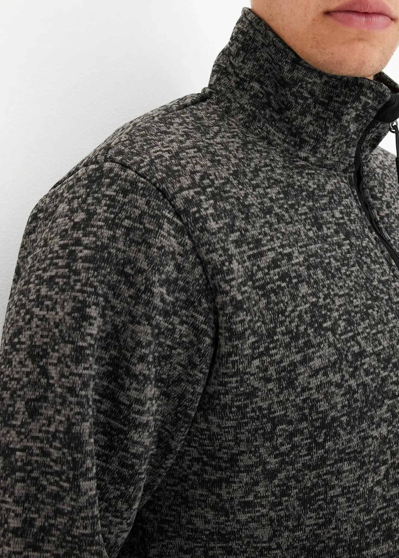 bonprix Veste en maille polaire avec doublure peluche|Homme Vêtements Thermiques|Vêtements De Plein Air