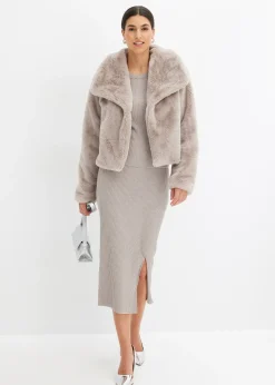 Femme bonprix Vestes & Manteaux|Veste en peluche