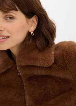 Femme bonprix Vestes & Manteaux|Veste en peluche