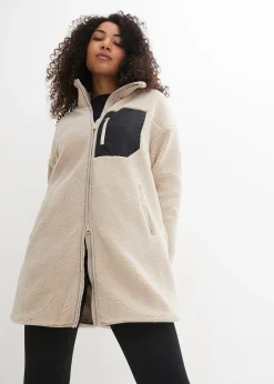 Femme bonprix Sweats|Vestes & Manteaux|Veste en polaire peluche