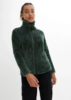 bonprix Veste en polaire peluche|Femme Vêtements Thermiques|Sweats