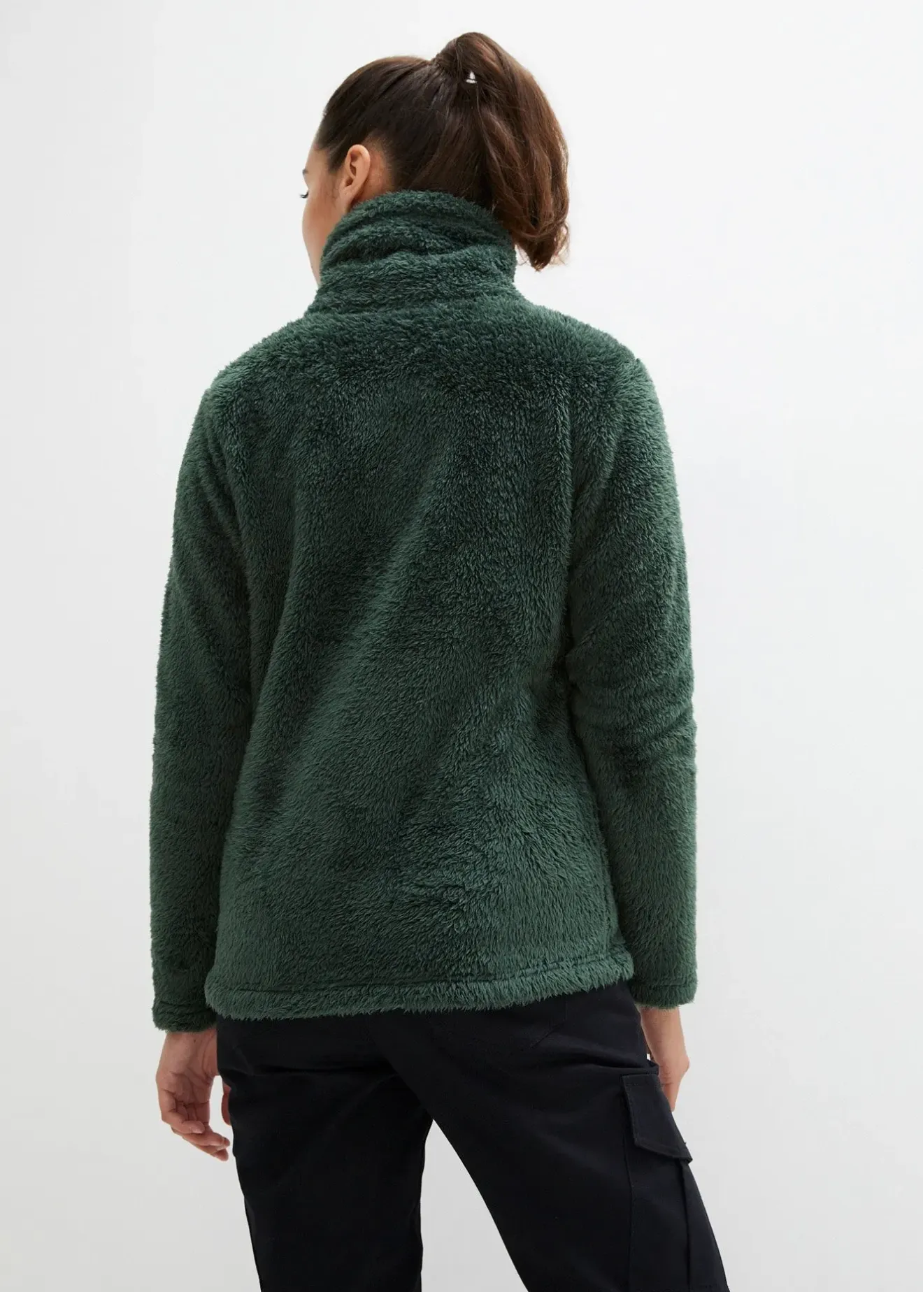 bonprix Veste en polaire peluche|Femme Vêtements Thermiques|Sweats