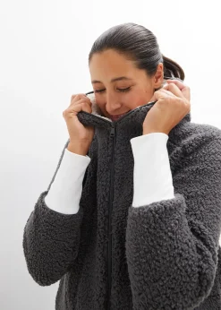 Femme bonprix Sweats|Vestes & Manteaux|Veste en sherpa